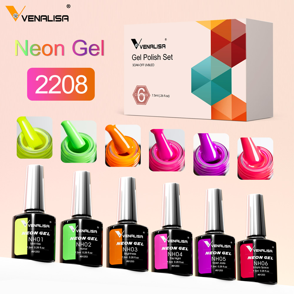 VENALISA Neon Gel Nail Polish  - Resin Art Training 评论和价格