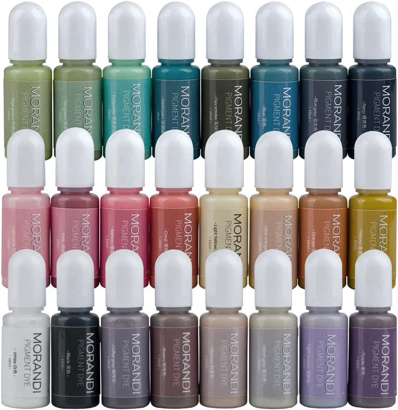 24Colors Morandi Opaque Color  - Resin Art Alcohol Ink 评论和价格