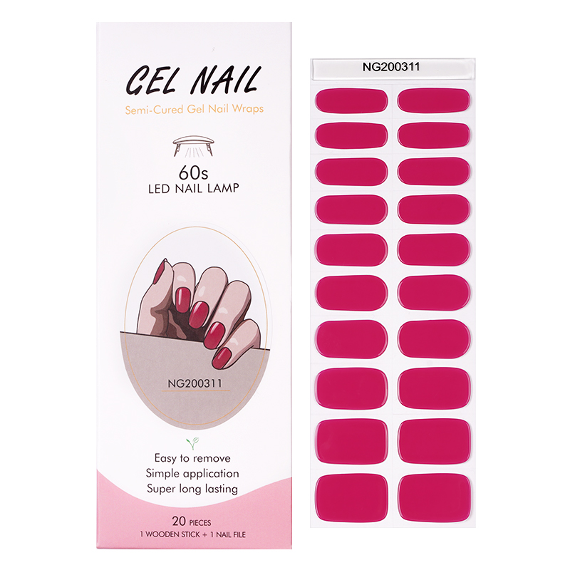 Huizi French Gel Nail Strips P - Uv Lamp Nail Resin 评论和价格