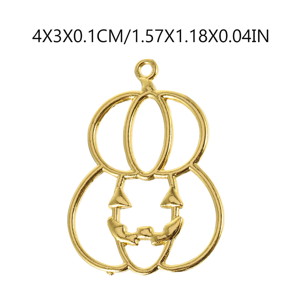 20Pcs Premium Pumpkin Shape Re - Resin Art Necklace 评论和价格