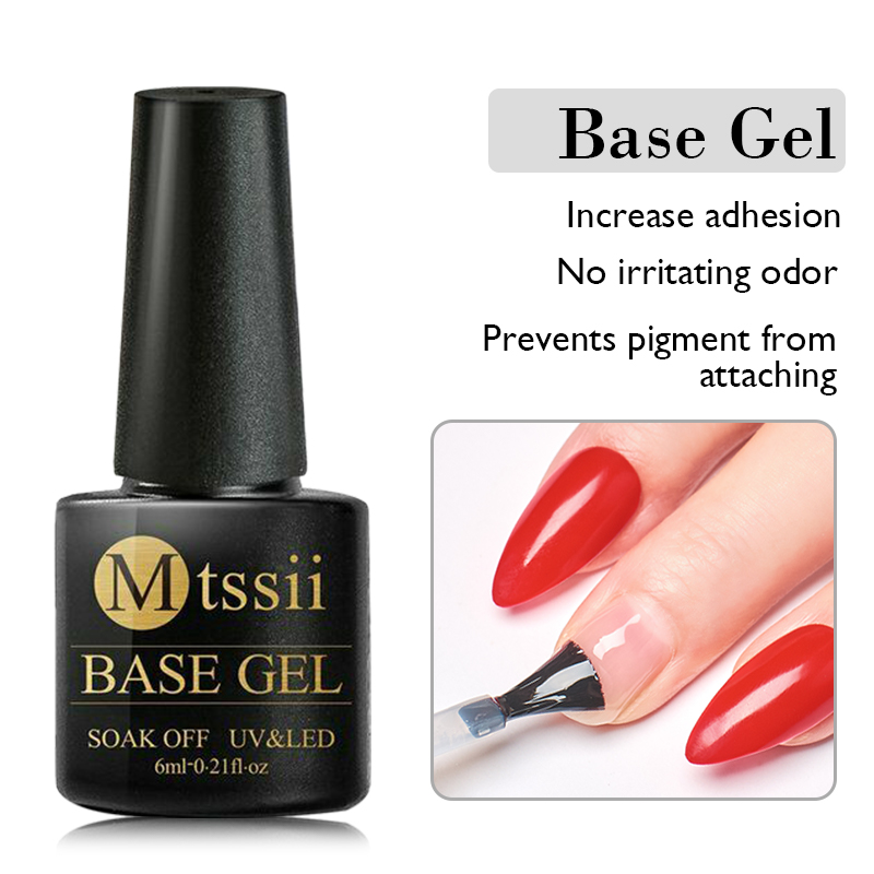 Base Gel No Wipe Top Coat 6ML  - Uv Lamp Nail Resin 评论和价格