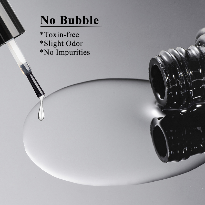 Base Gel No Wipe Top Coat 6ML  - Uv Lamp Nail Resin 评论和价格