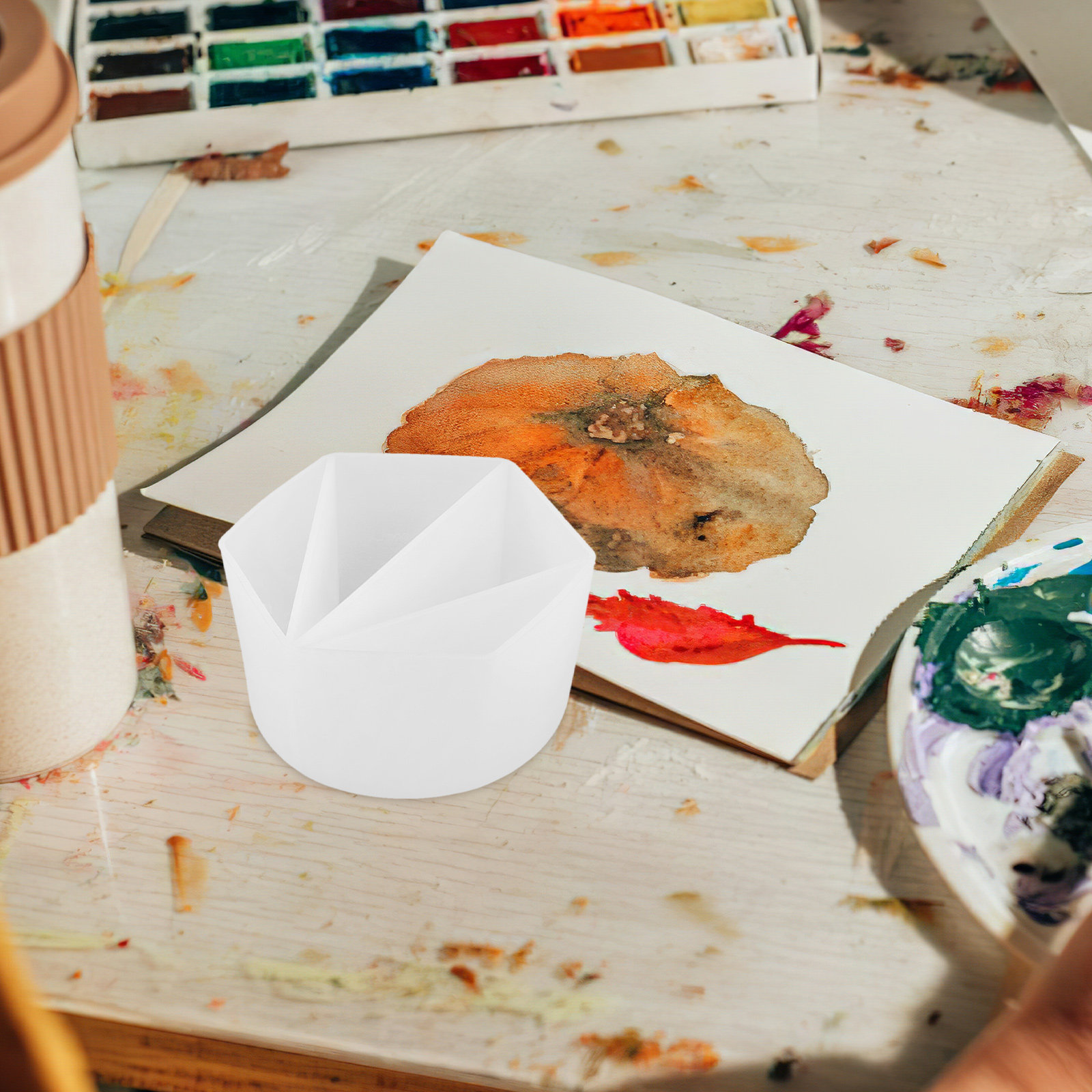 3Pcs Silicone Split Cups for F - Resin Art Pouring 评论和价格
