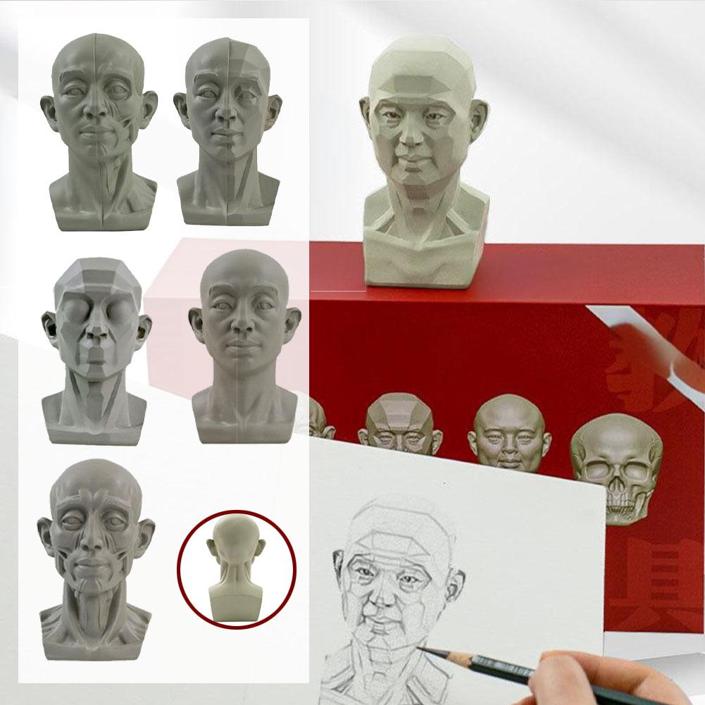 Art Plaster Portrait Teaching  - Resin Art Learning 评论和价格