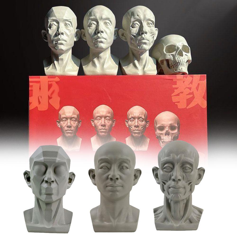 Art Plaster Portrait Teaching  - Resin Art Learning 评论和价格