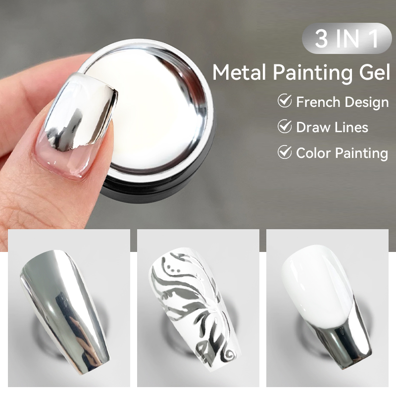 LILYCUTE 7ML Metallic Painting - Resin Art Varnish 评论和价格